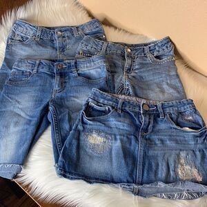 Gap Cherokee & Crazy 8 Girls Shorts & Skirt Bundle Size 7/8